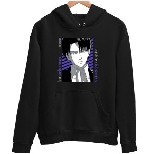 LEVI ATAK TYTANÓW ATTACK ON TITAN BLUZA UNISEX