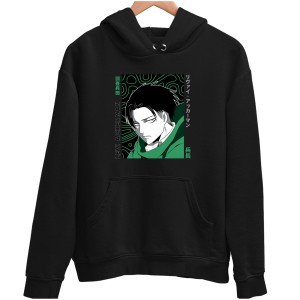 LEVI ATAK TYTANÓW ATTACK ON TITAN BLUZA UNISEX 