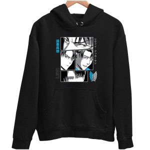 LEVI ATAK TYTANÓW ATTACK ON TITAN BLUZA UNISEX  