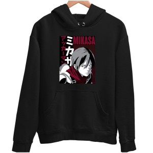 MIKASA ATAK TYTANÓW ATTACK ON TITAN BLUZA UNISEX 