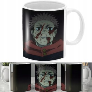 KUBEK YUJI SUKUNA JUJUTSU KAISEN JJK ANIME MANGA PREZENT 330ml + OPAKOWANIE