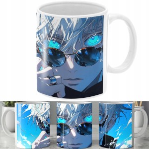 KUBEK GOJO JUJUTSU KAISEN JJK ANIME MANGA PREZENT 330ml + OPAKOWANIE