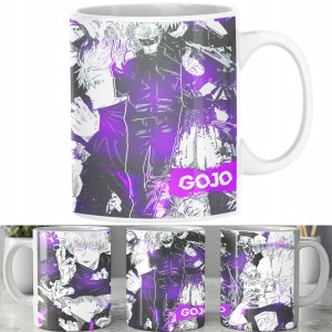 KUBEK GOJO JUJUTSU KAISEN JJK ANIME MANGA PREZENT 330ml + OPAKOWANIE