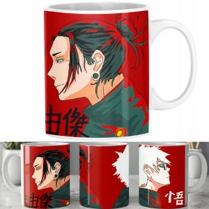 KUBEK GOJO GETO JUJUTSU KAISEN JJK ANIME MANGA PREZENT 330ml+ OPAKOWANIE