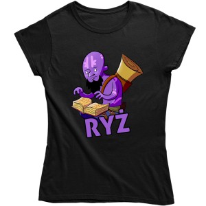 RYZE RYŻ ZABAWNA DAMSKA KOSZULKA LEAGUE OF LEGENDS