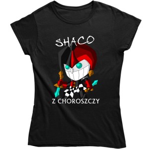 SHACO ZABAWNA DAMSKA KOSZULKA LEAGUE OF LEGENDS