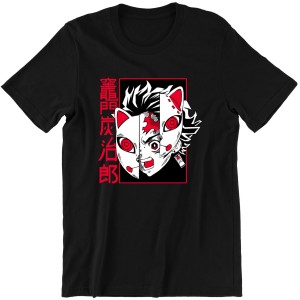 KOSZULKA MĘSKA DEMON SLAYER TANJIROU ANIME PREZENT