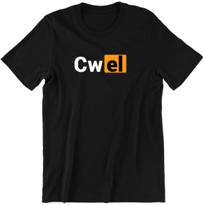 CWEL PORNHUB ZABAWNA śmieszna KOSZULKA na PREZENT URODZINY ŚWIĘTA