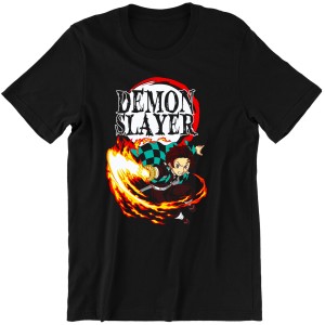 TANJIROU KOSZULKA MĘSKA DEMON SLAYER ANIME PREZENT