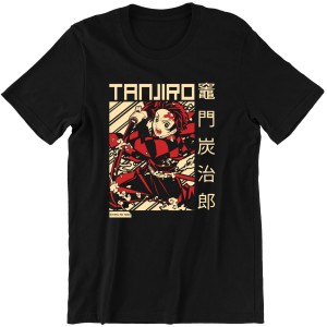 TANJIRO KOSZULKA MĘSKA DEMON SLAYER ANIME PREZENT