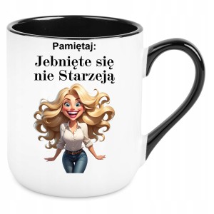 KUBEK JEBNI*TE SIĘ NIE STARZEJĄ zabawny ŚMIESZNY PREZENT + OPAKOWANIE