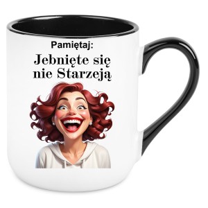 KUBEK JEBNI*TE SIĘ NIE STARZEJĄ zabawny ŚMIESZNY PREZENT + OPAKOWANIE
