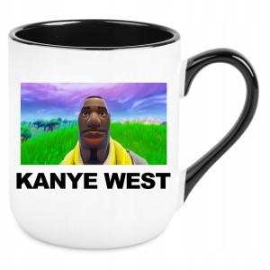 KUBEK KANYE WEST FORTNITE ŚMIESZNY PREZENT URODZINY 330ml + OPAKOWANIE