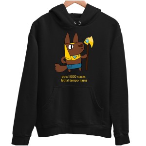  NASUS 1000 STACK ZABAWNA LEAGUE OF LEGENDS BLUZA UNISEX