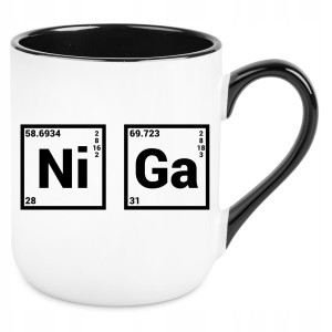 KUBEK NI GA Nickel Gallium ZABAWNY PREZENT na URODZINY ŚWIĘTA + OPAKOWANIE