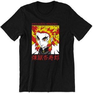 RENGOKU FILAR OGNIA KOSZULKA DEMON SLAYER ANIME