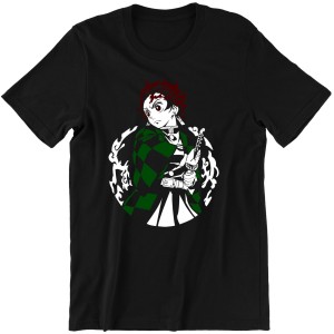 KOSZULKA TANJIRO DEMON SLAYER PREZENT DLA FANA